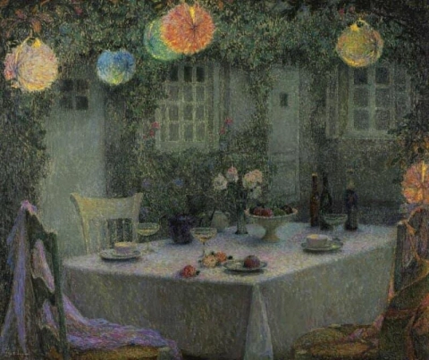 The Gerberoy Lantern Table 1924