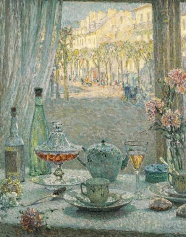 The Table Near the Window Reflections 1922