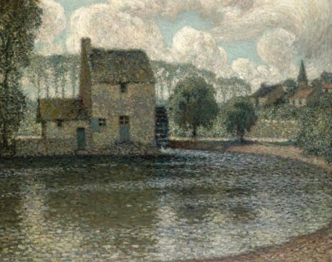The Grey Mill Montreuil-Bellay 1914
