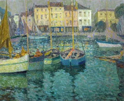 Les Barques A La Rochelle 1923