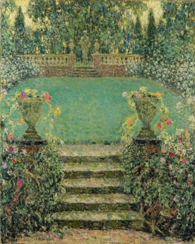 ガーベロイ庭園の階段 1931