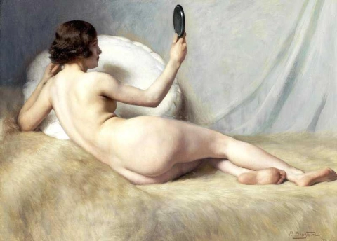 Desnudo reclinado 1