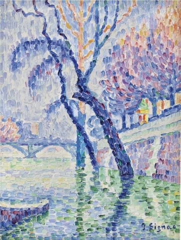艺术桥洪水 1930