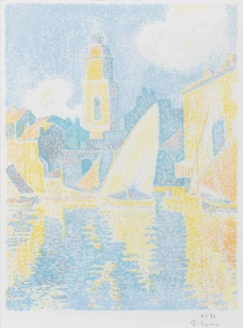 Saint Tropez. Il porto 1897-98
