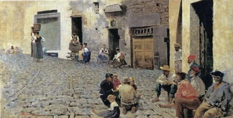 Ore D Ozio A Riomaggiore Ca.1892-94