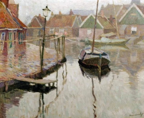 The Harbour Of Volendam