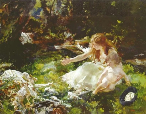 And The Fairies Ran Away With Their Clothes 1907