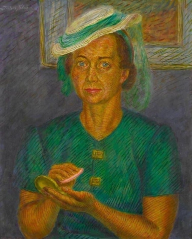 Elena in verde 1947