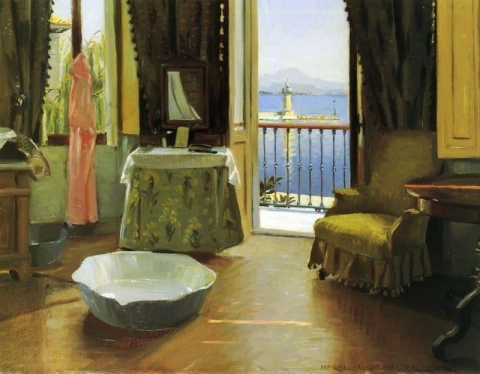 A View Of Lake Garda At Desenzano Italy 1910