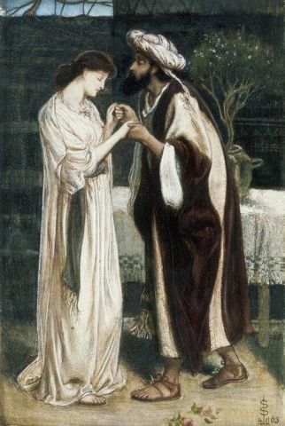 Isaac And Rebekah 1863
