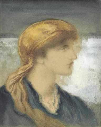 Profilo di un giovane 1889
