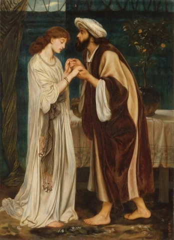 Il fidanzamento di Isacco e Rebecca 1863