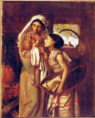 The Mother Of Moses 1860
