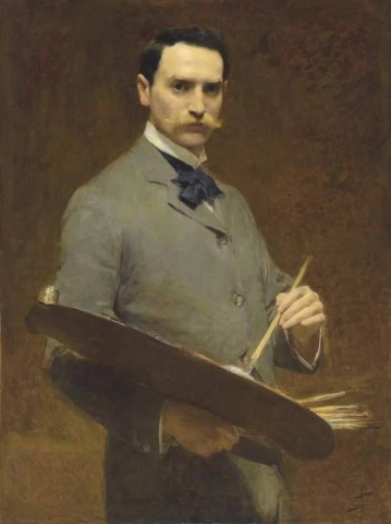 Självporträtt ca 1896