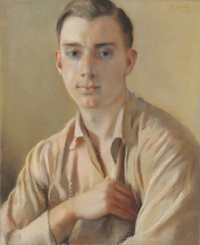 Retrato de Boris Snejkovsky 1930