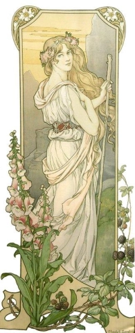 Blume der Berge ca. 1903
