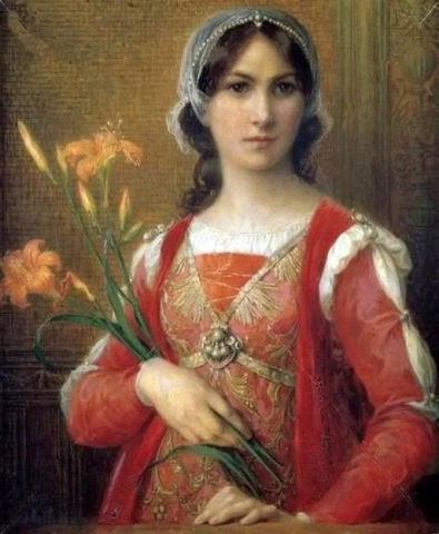Предполагаемый портрет Беатрис Портинари