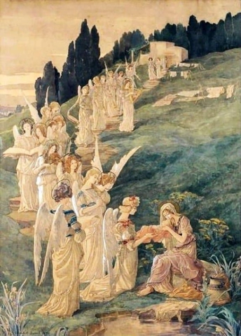 La processione degli angeli
