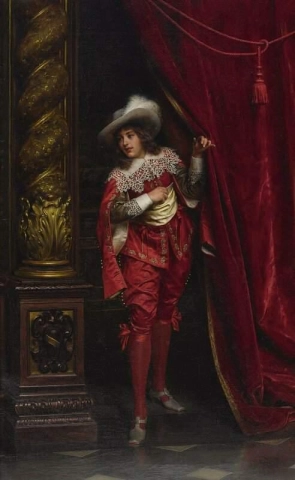 A Cavalier In Red