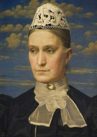 Porträt der Mutter des Künstlers 1902