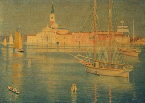 Сан-Джорджо Маджоре Венеция 1921 год.