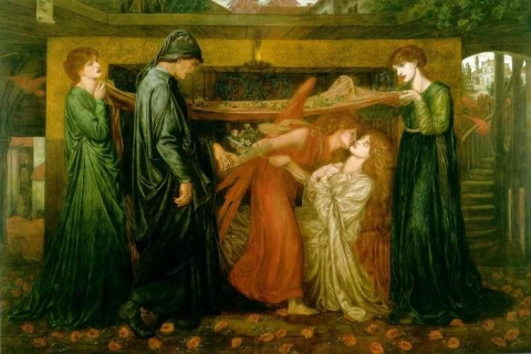 Dante's droom ten tijde van de dood van Beatrice 2