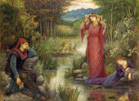 Dante S Vision Of Leah And Rachel 1887