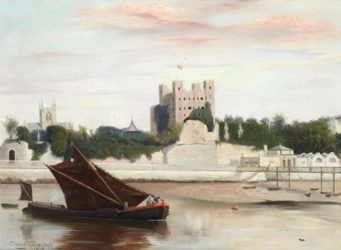 Castello di Rochester 1895