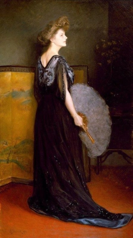 Portrett av Mrs. Francis Stanton Blake 1908