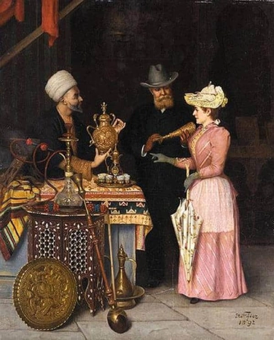 At The Bazaar 1892