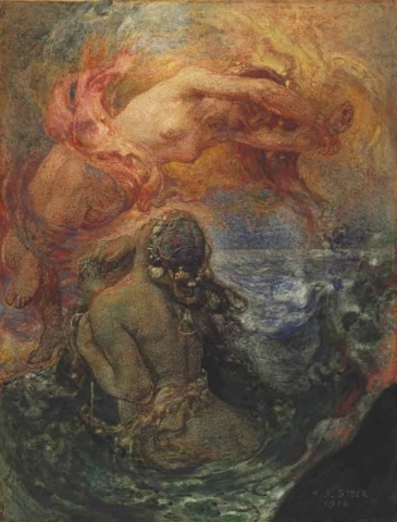 Vuur en de zee 1912
