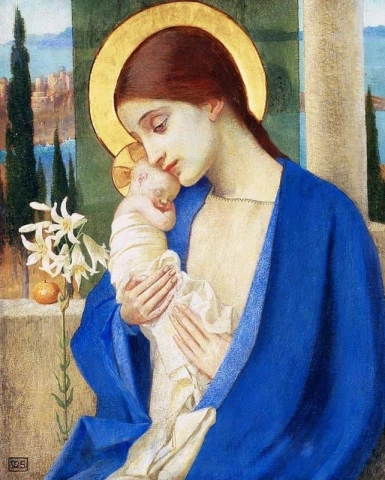 Мадонна с младенцем, около 1905 г.