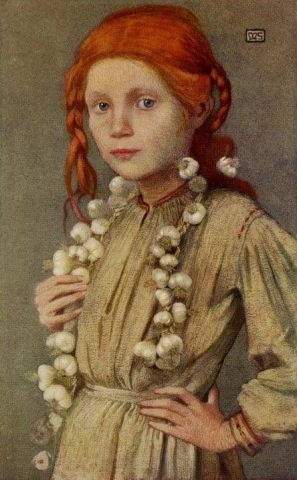 Der Knoblauchverkäufer Ca. 1909