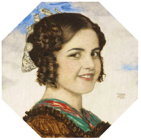 Retrato Der Tochter Mary Ca. 1912 1