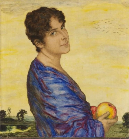Portrait Frau Von Stuck Ca. 1914