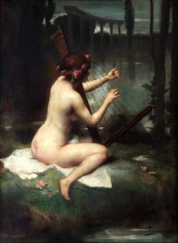 Il suonatore d'arpa 1913