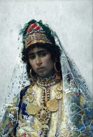 Берберская невеста, около 1896 г.
