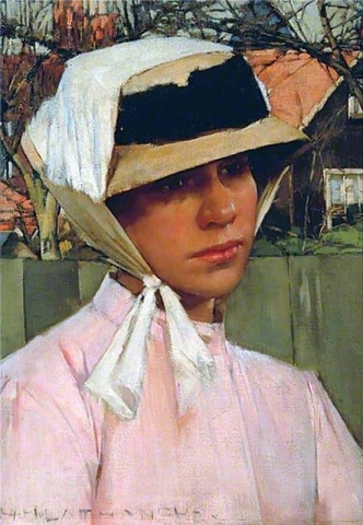 Portret van een jong meisje, ca. 1880