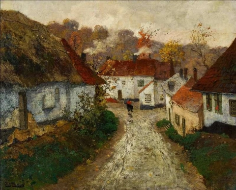 En fransk landsby ca. 1894-98