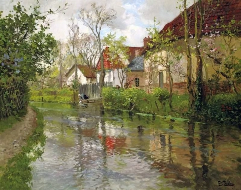 Cottage da un fiume