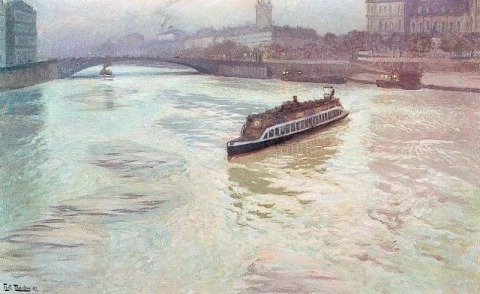 1892年11月のセーヌ川