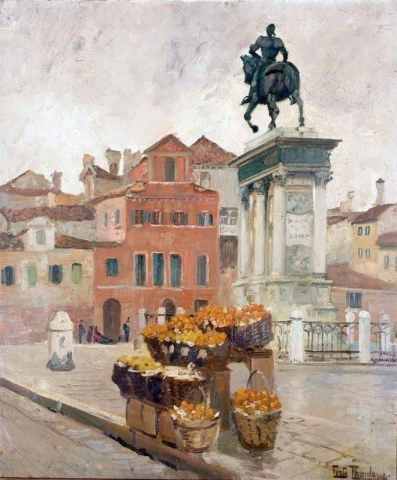 O Coleone Veneza por volta de 1897