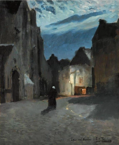 Town By Moonlight