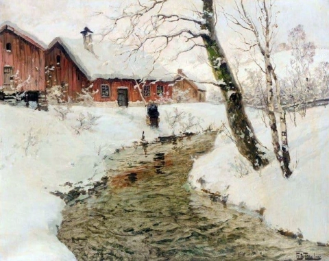 Inverno In Norvegia