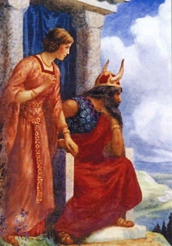 Odin ja Frigga noin 1916