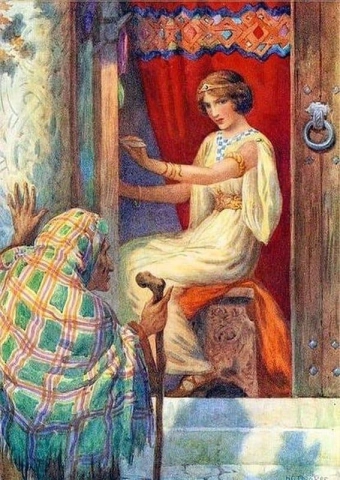 Königin Frigga und die Beldame, ca. 1916