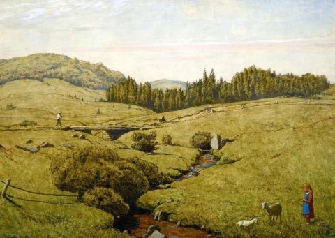 Black Forest Landscape 1917