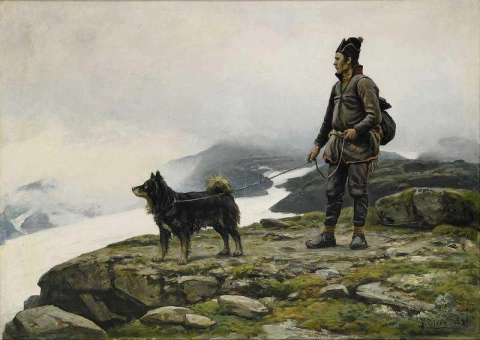 Mismo Med Hund 1890