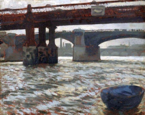 Blackfriars Bridge Londra 1878 circa