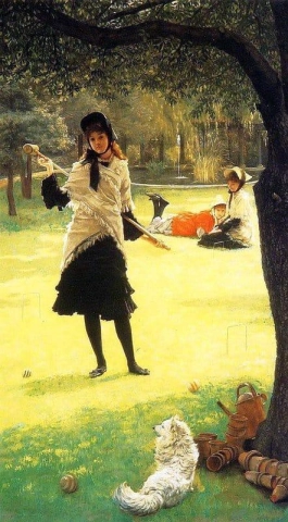 Croquet intorno al 1878